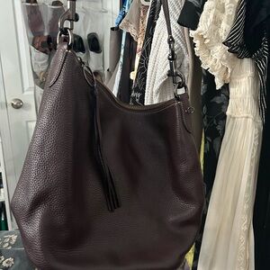 RARE Oxblood pebbled leather women’s duffle bag
1941 Edie Shoulder Bag Coach